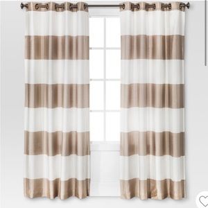 Striped Curtain Panels (Set of 2)